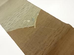 すくい織枝葉模様織出し袋帯